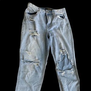 * Indigo Rein women size 9/28 distress jeans